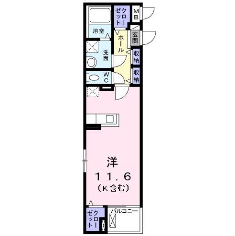 リアン　Ｍの間取り
