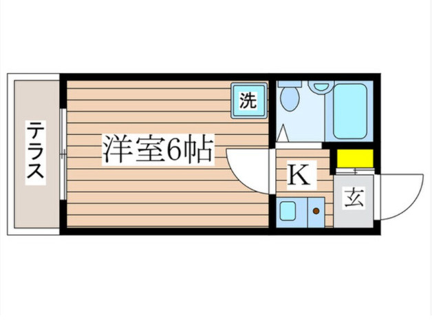 中野ハイツの間取り