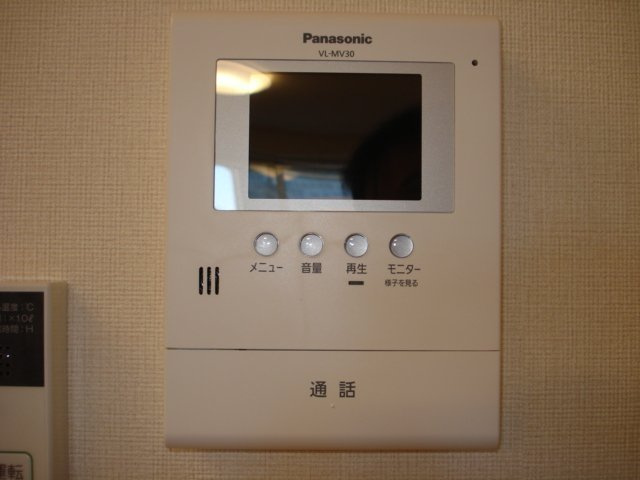 テンダーハウスＡの内装|カメラ付インターホン