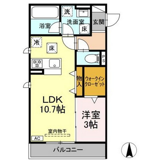 Gooden徹明通の間取り