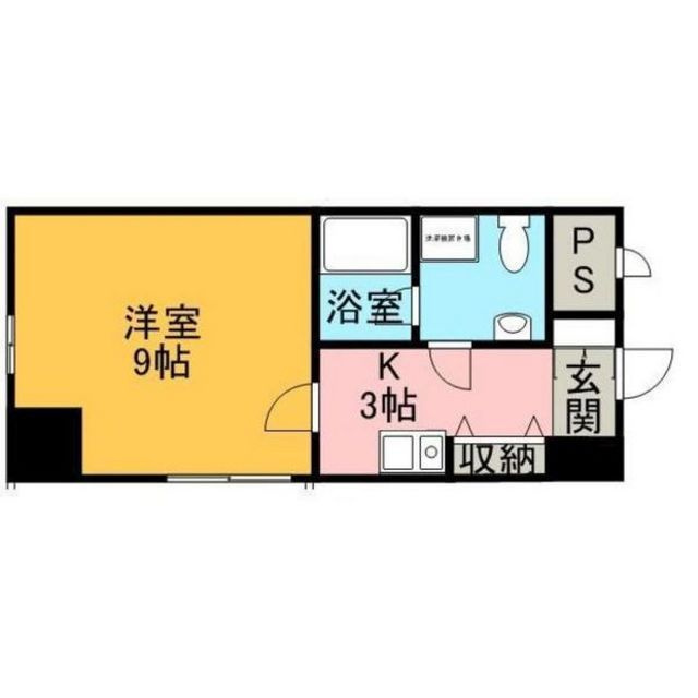 岐阜市玉姓町３丁目のアパートの間取り