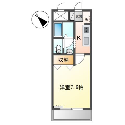 エヴァーグリーンの間取り