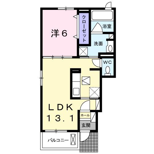 プリエールの間取り