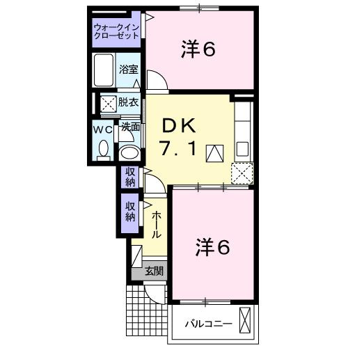 バウアンホーフの間取り