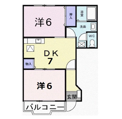 フロンティア宮ノ下の間取り