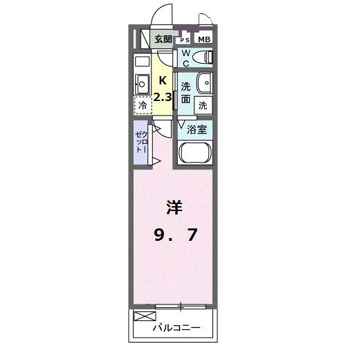 グレース長泉の間取り