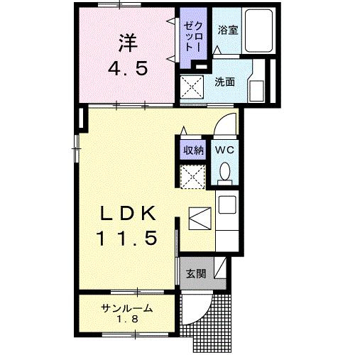 バードヒルの間取り
