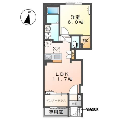 サンコート　リラの間取り