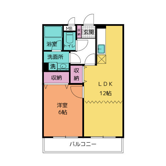 ソシア・Ｓの間取り