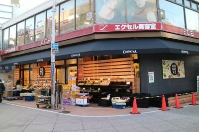【周辺】 | グローバルハイツ木月Ａ棟 | スーパー 大野屋　元住吉店 206m