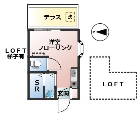 【間取り】 | ハイツトモハル
