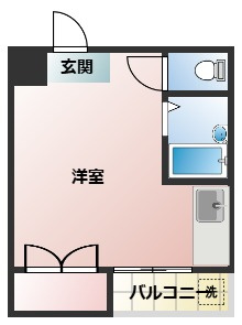 ニューハイツ桜　PARTⅡの間取り