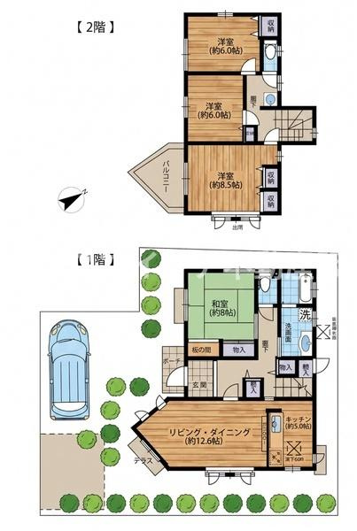 枚方市北山１丁目の中古一戸建の画像