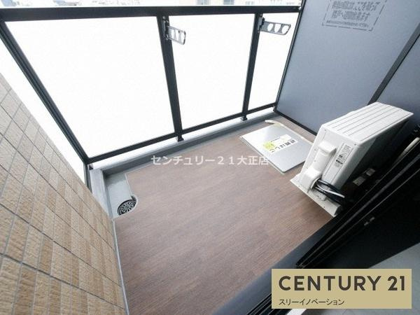 フォーリアライズ弁天町クロスのバルコニー|★バルコニー★