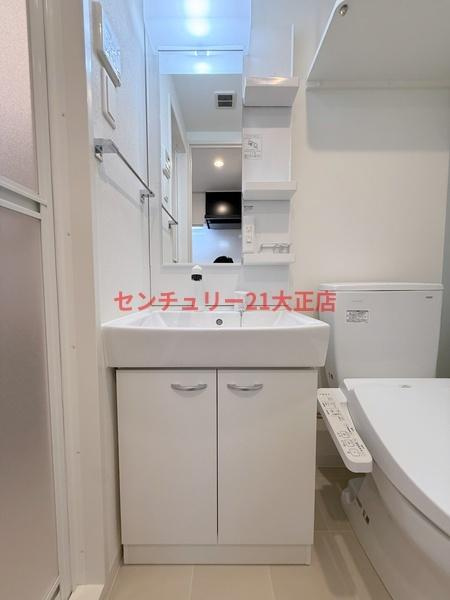 エグゼ大阪BAY CITYの洗面所