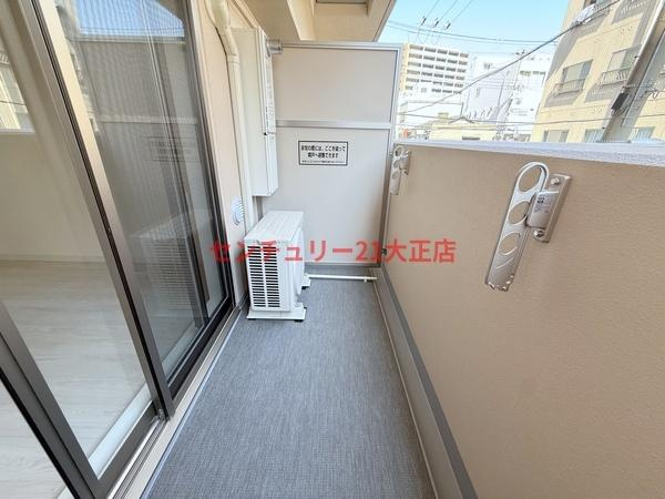 エグゼ大阪BAY CITYのバルコニー