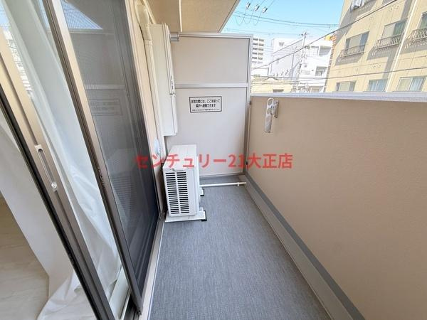 エグゼ大阪BAY CITYのバルコニー