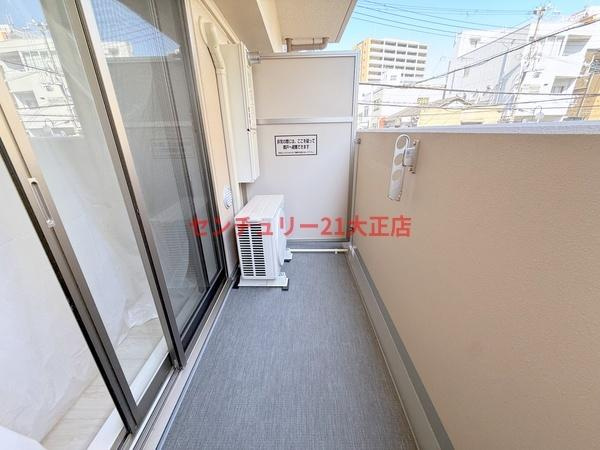 エグゼ大阪BAY CITYのバルコニー