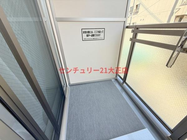 エグゼ大阪BAY CITYのバルコニー