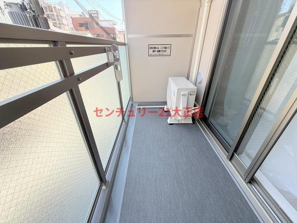 エグゼ大阪BAY CITYのバルコニー