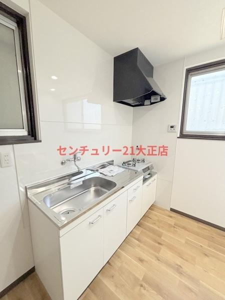 泉尾貸家のキッチン
