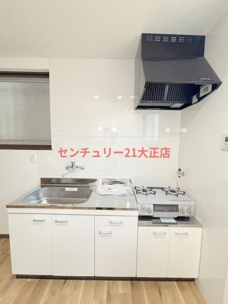 泉尾貸家のキッチン