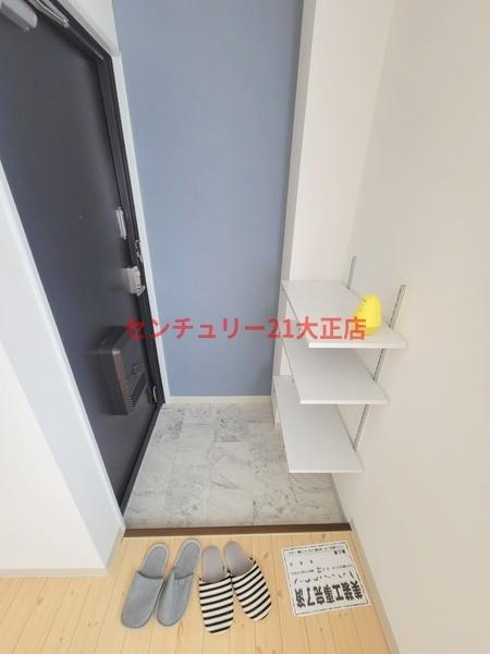 ポートワンの玄関