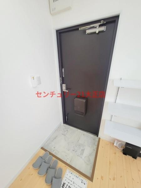 ポートワンの玄関