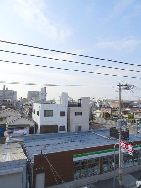 ホワイトハイツ大正の展望|★ベランダからの眺めです★
