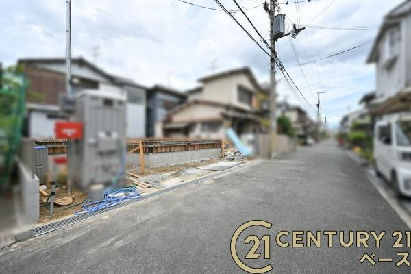 クレイドルガーデン川西町 ／新築一戸建の前面道路含む現地写真|■現地撮影写真■落ち着いた雰囲気の住宅地です！