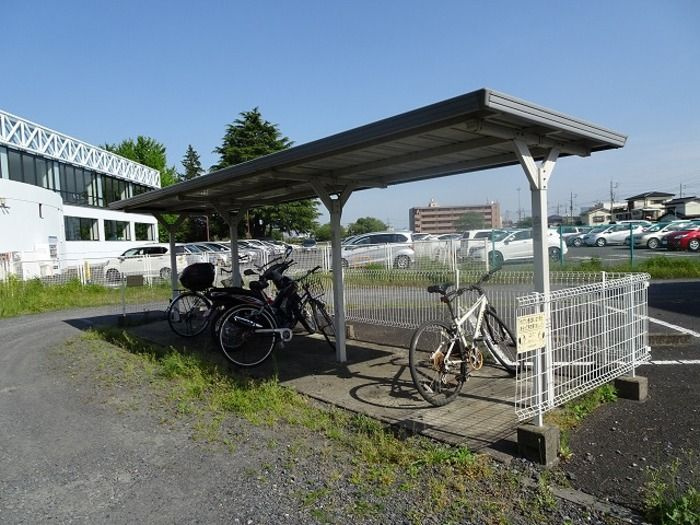 グレイスコートのその他共用部分|駐輪場です