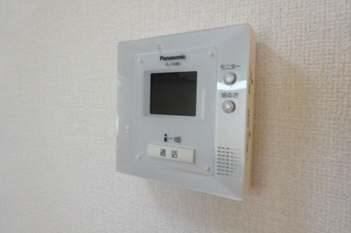 メゾンソレーユ　Ⅰのセキュリティ|モニター付きインターホンです