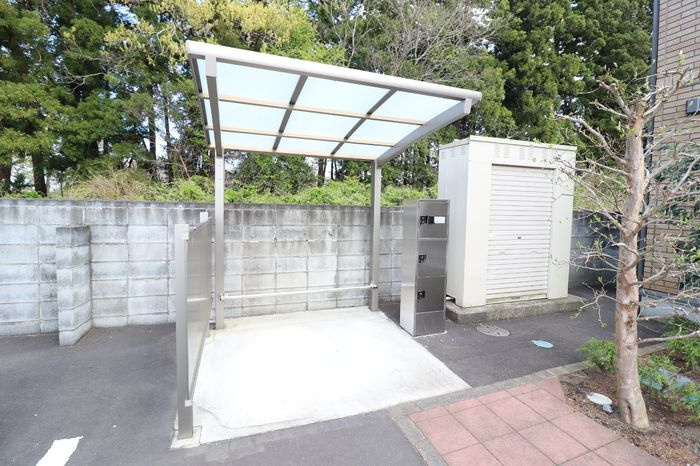 メゾンソレーユ　Ⅰのその他共用部分|駐輪場です