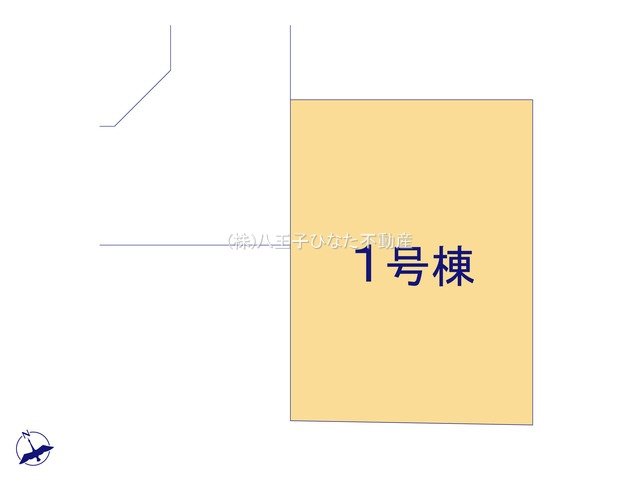 『八王子市新築戸建て』八王子市中野上町5-29-3【仲介手数料無料】　０１期の区画図|～仲介手数料無料☆八王子ひなた不動産～八王子市中野上町　新築戸建て