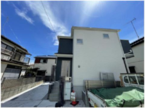『八王子市新築戸建て』八王子市中野上町5-29-3【仲介手数料無料】　０１期の前面道路含む現地写真|～仲介手数料無料☆八王子ひなた不動産～八王子市中野上町　新築戸建て