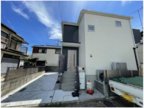 『八王子市新築戸建て』八王子市中野上町5-29-3【仲介手数料無料】　０１期の前面道路含む現地写真|～仲介手数料無料☆八王子ひなた不動産～八王子市中野上町　新築戸建て