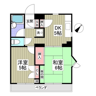 【間取り】 | ファミール常盤平