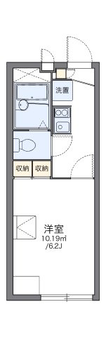 【間取り】 | レオパレスベル　ツリーⅠ