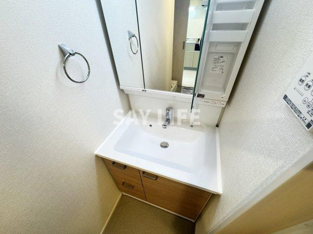 ハーモニーテラス加美東の洗面所