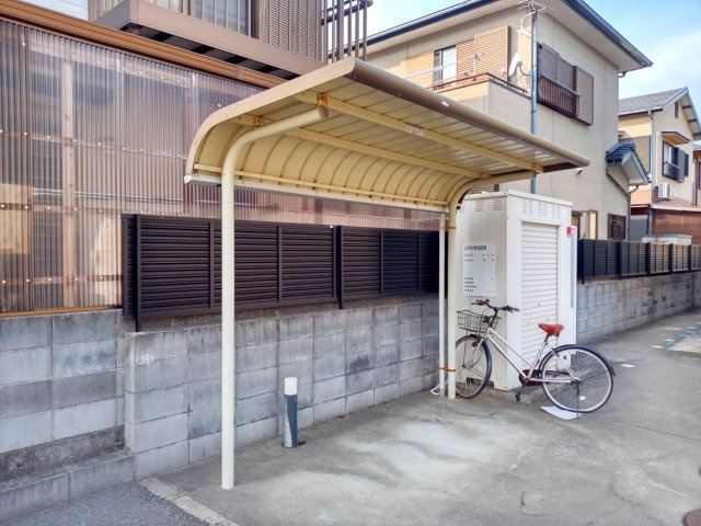 【その他】 | レオパレスメゾネット島 | 屋根付き駐輪場