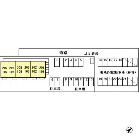 ｄｏｍａｉｎ“９５０”の区画図