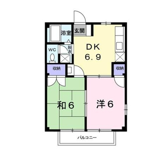 【間取り】 | ハイム長谷川Ａ