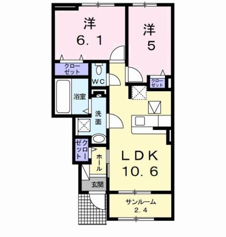 ブリーズ　ヒルズの間取り