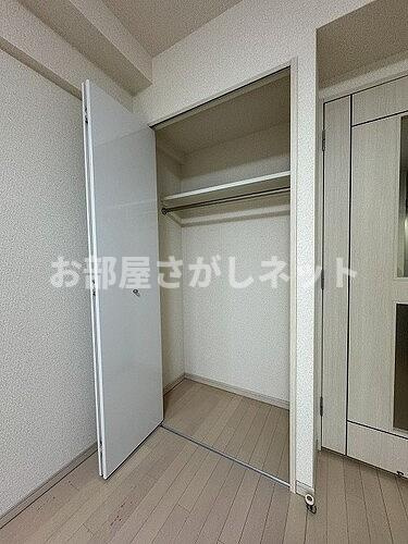 グランド・ガーラ神田【おとり物件なし】#学生・社会人にオススメ！初期費用分割払いOK！の収納|クロゼット　※2024年5月撮影
