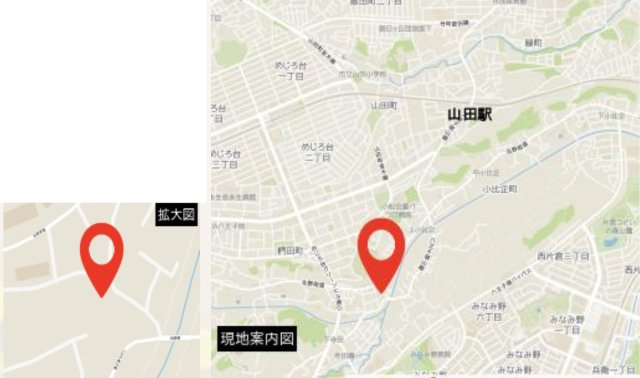 『八王子市新築戸建て』八王子市椚田町275-3【仲介手数料無料】の地図|～仲介手数料無料☆八王子ひなた不動産～八王子市椚田町　新築戸建て