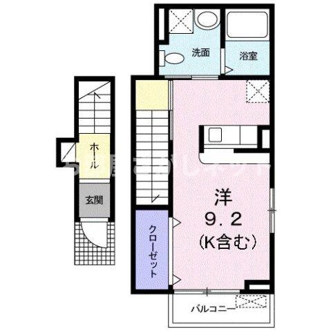 グランシャイン【おとり物件なし】#学生・社会人にオススメ！初期費用分割払いOK！の間取り
