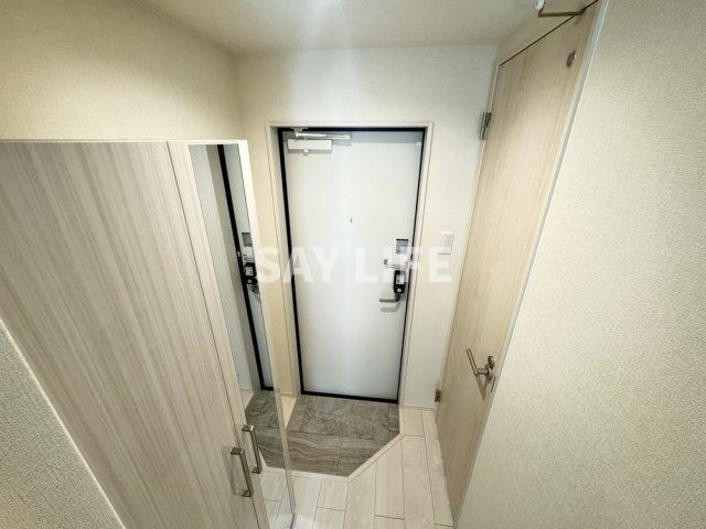 ハーモニーテラス加美東の玄関