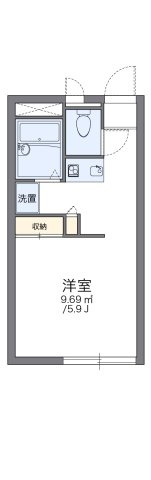 レオパレス芳野の間取り
