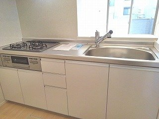 ベルポスト・ドゥーエのキッチン