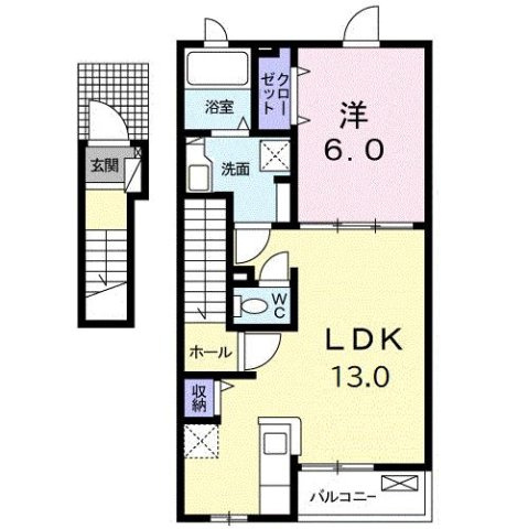 ハミングバードの間取り